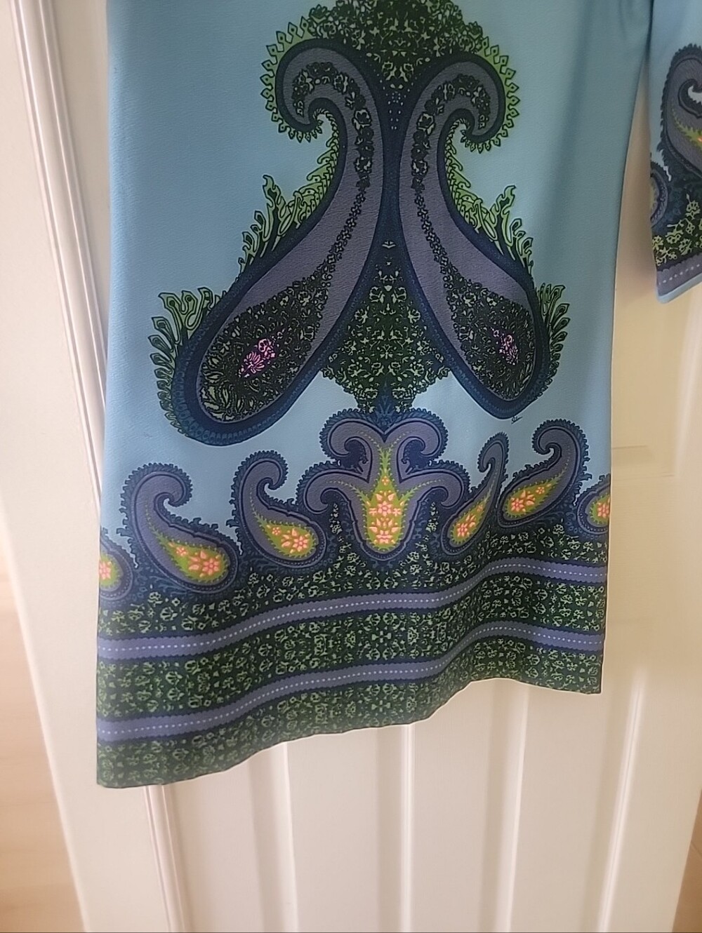 Signed, Alfred Shaheen ( The Master Printer)  Dress 1960's, - Picture 5 of 12
